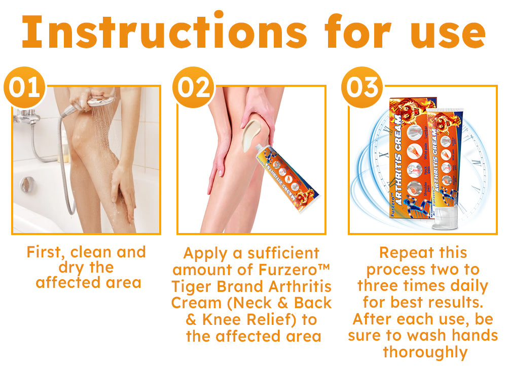 Furzero™ Turmeric Arthritis Cream (Neck & Back & Knee Relief)