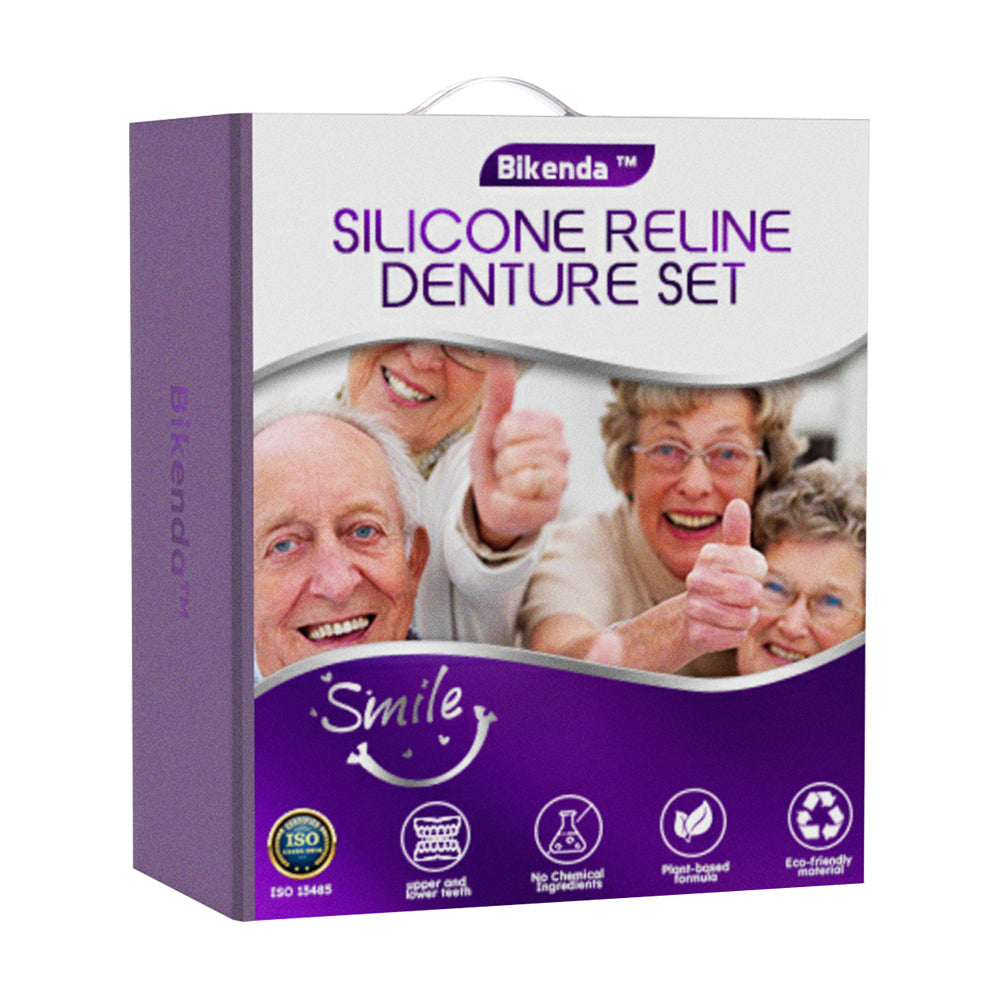 ✅Official Store | Bikenda™ Silicone Reline Denture Set 🧑🏼⚕️American Dental Association (ADA) Recommendation 🍀