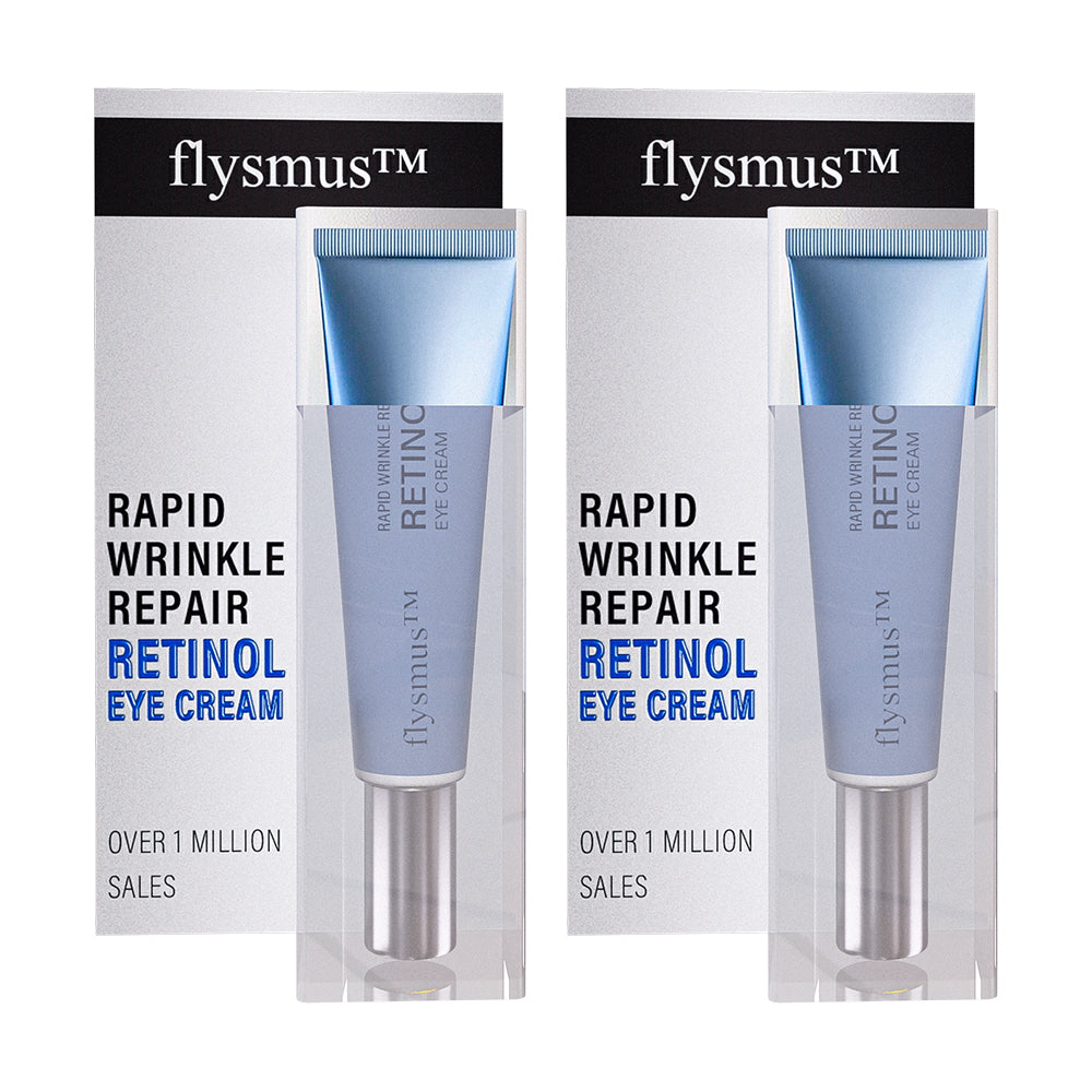 ✅Official Store | flysmus™ Retinol Eye Cream 🧑🏼⚕️Dermatologist Recommended (Eye Cream for Fine Lines, Wrinkles, Dark Circles, Dark Spots, and Daily Anti-Aging)