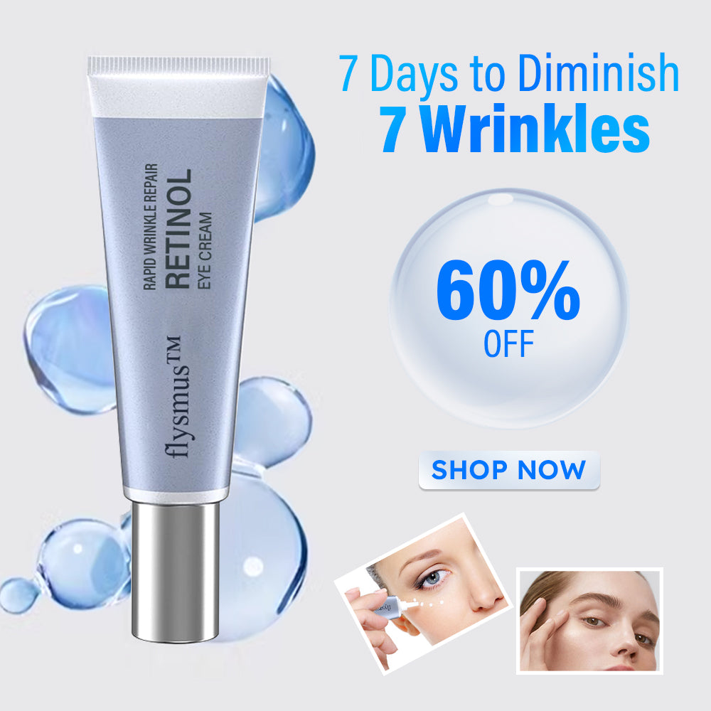 ✅Official Store | flysmus™ Retinol Eye Cream 🧑🏼⚕️Dermatologist Recommended (Eye Cream for Fine Lines, Wrinkles, Dark Circles, Dark Spots, and Daily Anti-Aging)