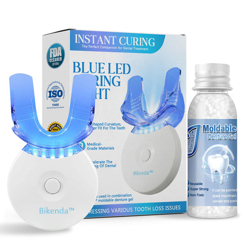 ✅Official Store | Bikenda™ Blue Light Curing Lamp And Dental Restoration Materials 🧑🏼⚕️FDA Approved (For repairing missing teeth, broken teeth, and gaps between teeth)