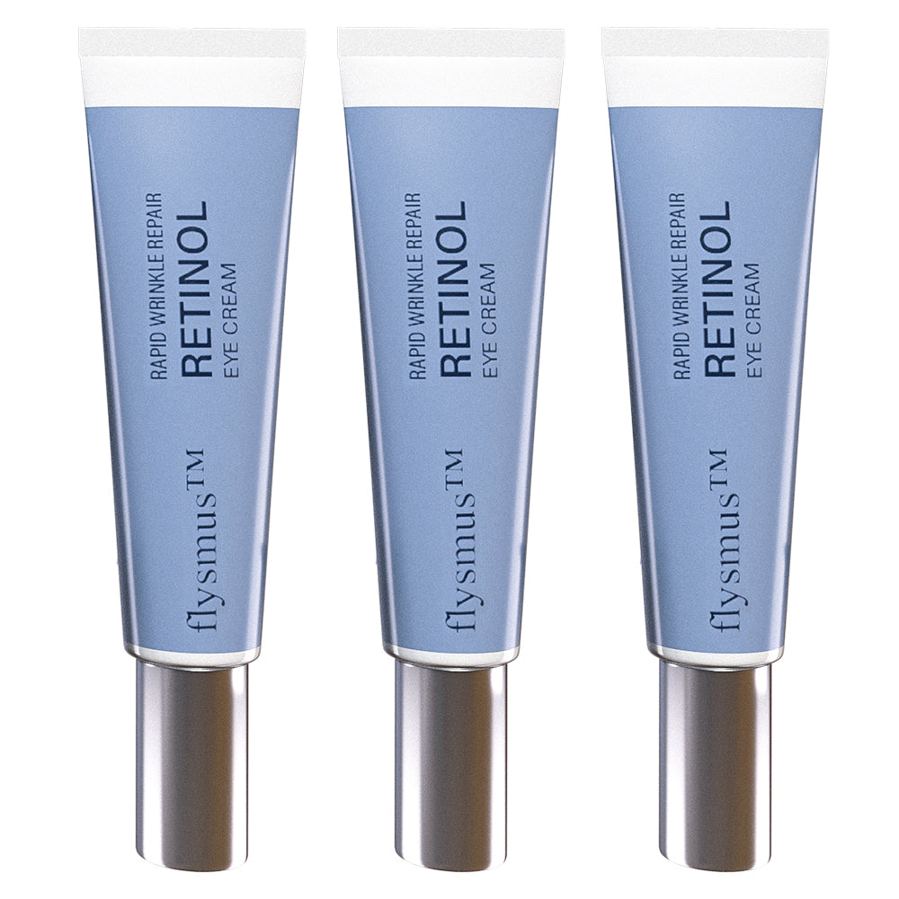 ✅Official Store | flysmus™ Retinol Eye Cream 🧑🏼⚕️Dermatologist Recommended (Eye Cream for Fine Lines, Wrinkles, Dark Circles, Dark Spots, and Daily Anti-Aging)