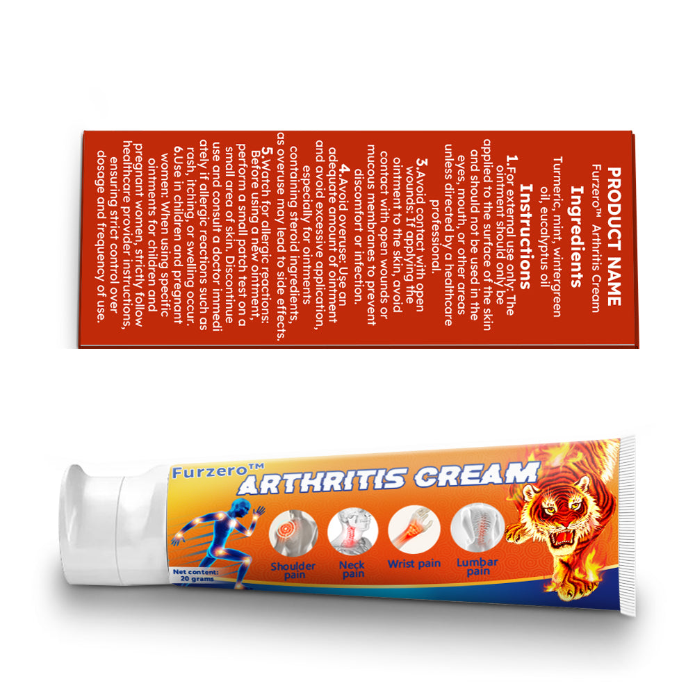 Furzero™ Turmeric Arthritis Cream (Neck & Back & Knee Relief)