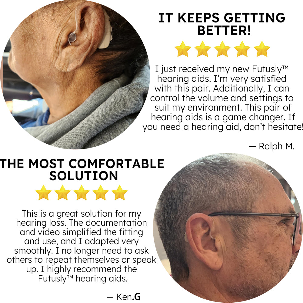 ✅FDA Approved | Futusly™ smart hearing aid
