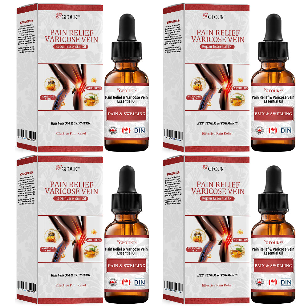 ✅Official Store | GFOUK™ Powerful All-Body Skincare Essential Oil🧑🏼⚕️Approved by the Health Canada(Relieve swelling, pain, stiffness, redness, warmth, discomfort, and joint fatigue) 🍁