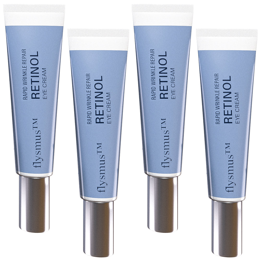 ✅Official Store | flysmus™ Retinol Eye Cream 🧑🏼⚕️Dermatologist Recommended (Eye Cream for Fine Lines, Wrinkles, Dark Circles, Dark Spots, and Daily Anti-Aging)