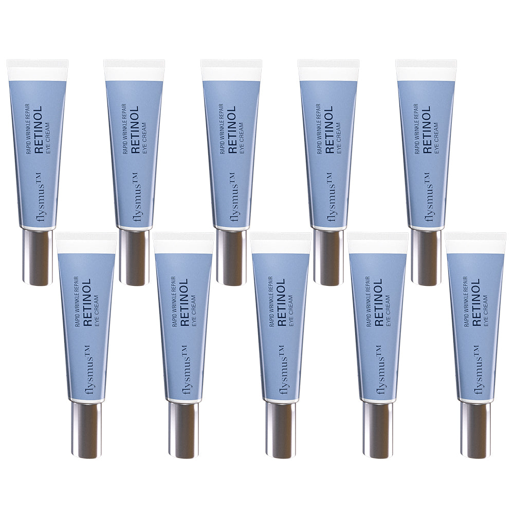 ✅Official Store | flysmus™ Retinol Eye Cream 🧑🏼⚕️Dermatologist Recommended (Eye Cream for Fine Lines, Wrinkles, Dark Circles, Dark Spots, and Daily Anti-Aging)