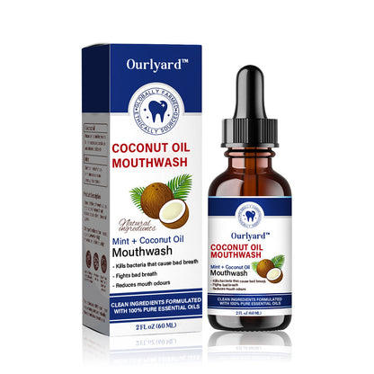 ✅Approved by the FDA | Ourlyard™ Coconut oil mouthwash essential oil 🍀