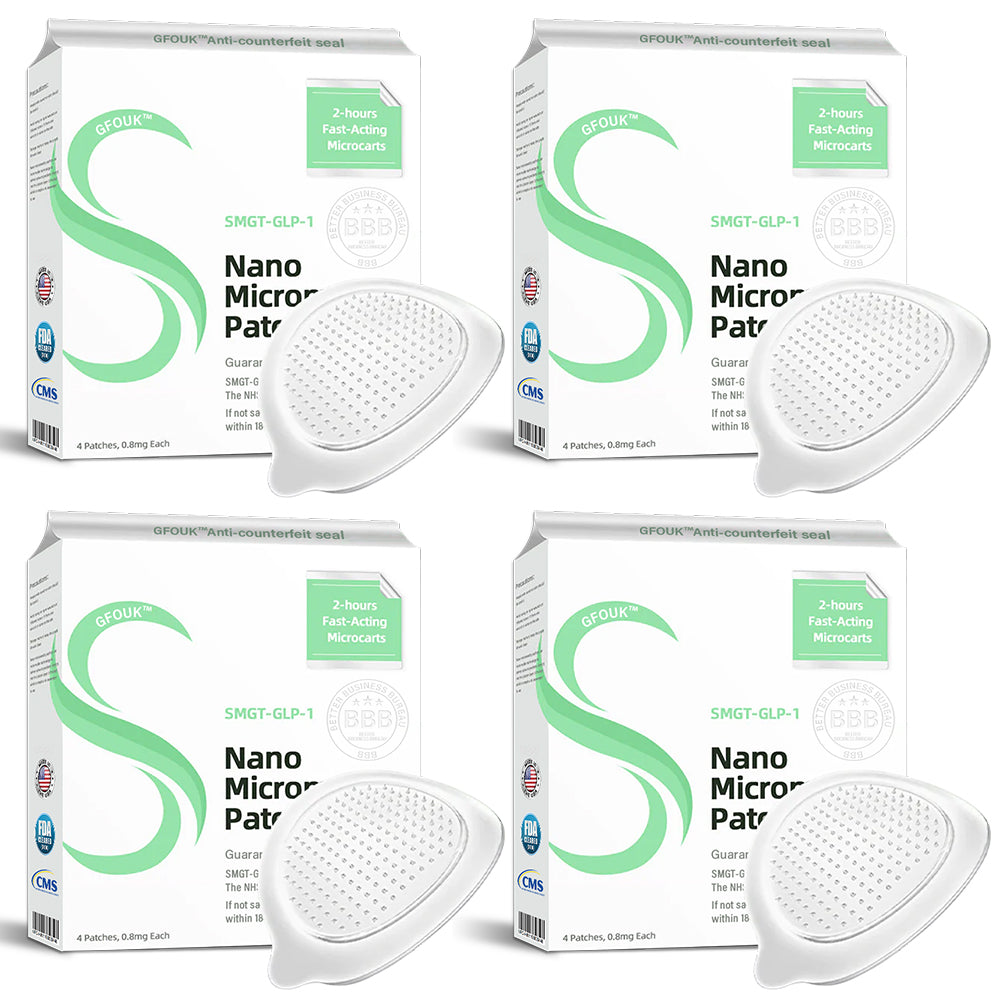 [See results in 7 days]✅GFOUK™ SMGT-GLP-1 Nano Microneedle Patch ✅Certified by the Better Business Bureau(Painless, long-lasting, addressing diabetes, obesity, and cardiovascular diseases)