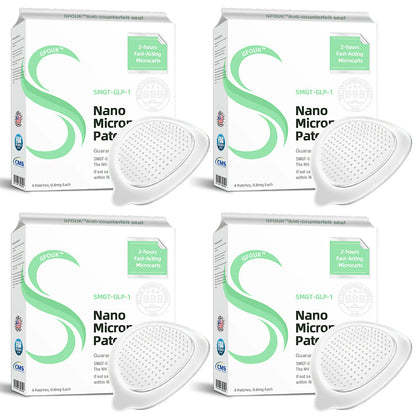 [See results in 7 days]✅GFOUK™ SMGT-GLP-1 Nano Microneedle Patch ✅Certified by the Better Business Bureau(Painless, long-lasting, addressing diabetes, obesity, and cardiovascular diseases)