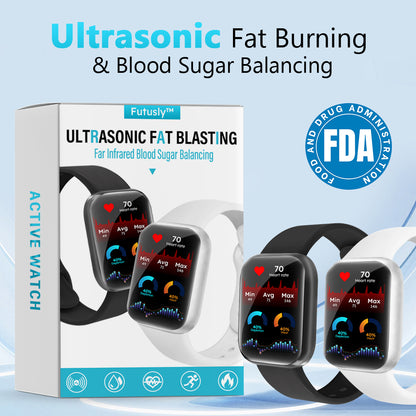 ✅Official Store |Futusly™ Ultrasonic Fat Blasting and Far Infrared Blood Sugar Balancing Detox Watch 🧑🏼‍⚕️Approved by Food and Drug Administration(🔥LAST DAY 80% OFF)