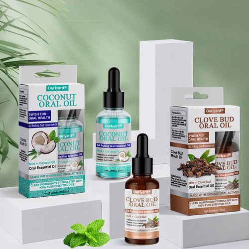 ✅Official Store |Ourlyard® Coconut & Clove Oil Pulling Mouth Oil🧑🏽‍⚕️Obtain American Dental Association (ADA) Certification