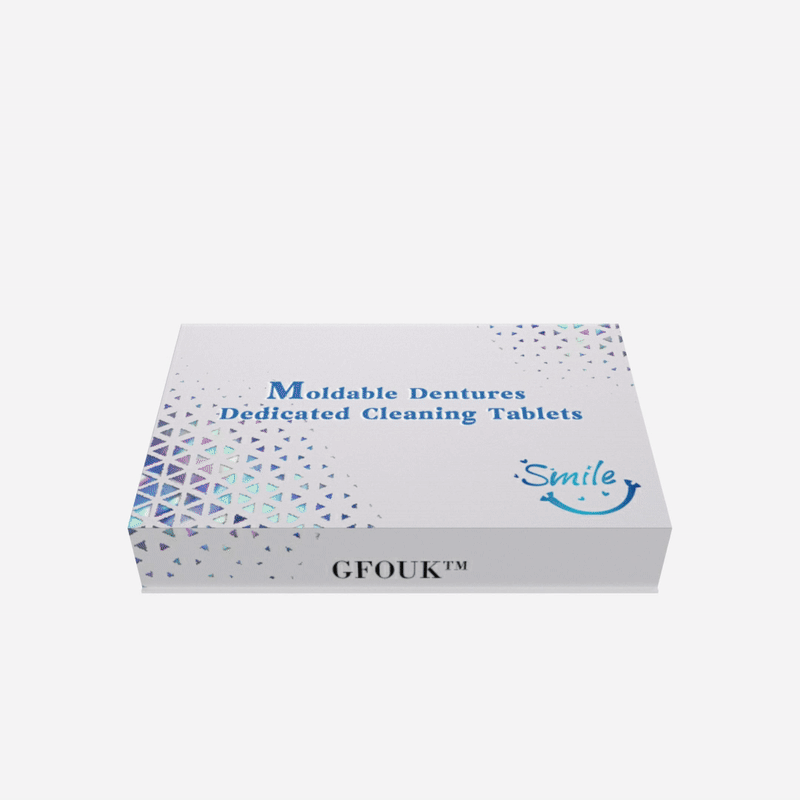 ✅Official Store | GFOUK™ Moldable Dentures and Dedicated Cleaning Tablets 🧑🏽‍⚕️Obtain American Dental Association (ADA) Certification